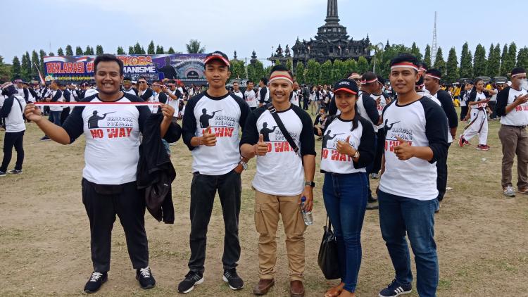 Karang Taruna Desa Tibubeneng Ikut Berpartisipasi Dalam Deklarasi Anti Narkoba dan Premanisme se-Bali