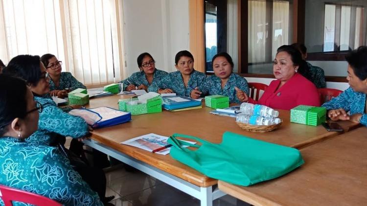 Mewakili Badung di Tingkat Provinsi, PKK Tibubeneng Siapkan Amunisi