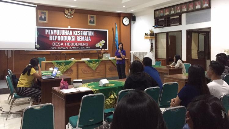 Peduli Generasi Muda, Desa Tibubeneng Gelar Penyuluhan Kesehatan Reproduksi Remaja