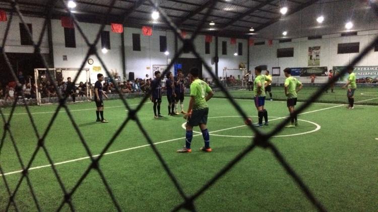 Pertandingan Futsal Awali PORSENI Desa Tibubeneng 2018