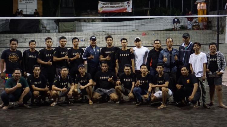 Putra Roket Kian Meroket Dalam Pertandingan Karang Taruna Cup V Desa Canggu