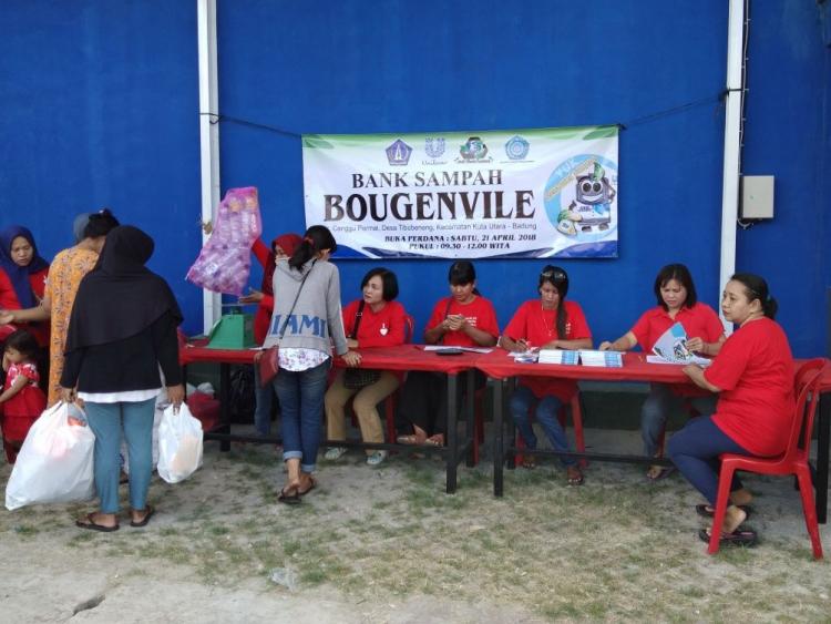 Bank Sampah Bougenvile, Menabung Tidak Hanya Uang