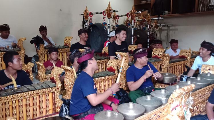 Tahap Nuasen, Tegalgundul Siapkan Amunisi Jelang Parade Gong Kebyar dan Angklung Kebyar