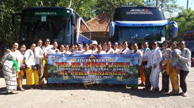 Tirta Yatra PKK Aseman Kawan Ke "Pulau Rusa" Menjangan