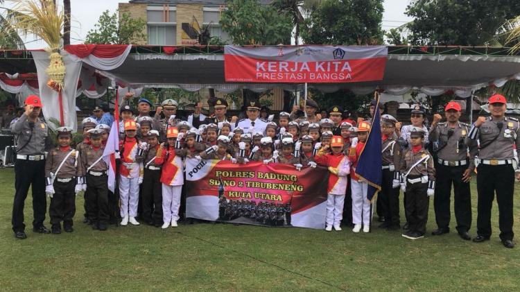 “Pocil” Turut Meriahkan Upacara Peringatan HUT RI ke-73