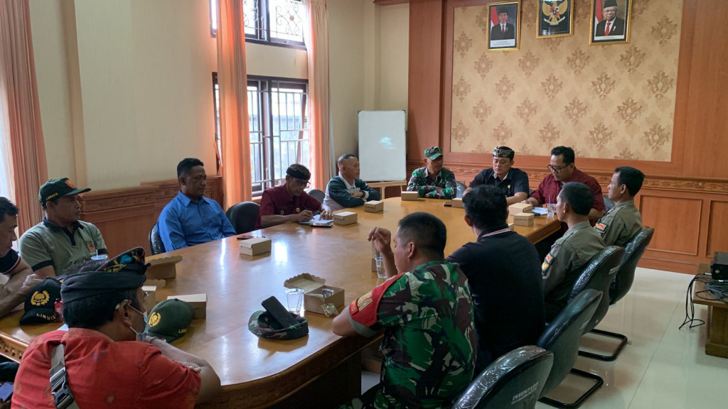 Rapat kordinasi hari raya idul fitri