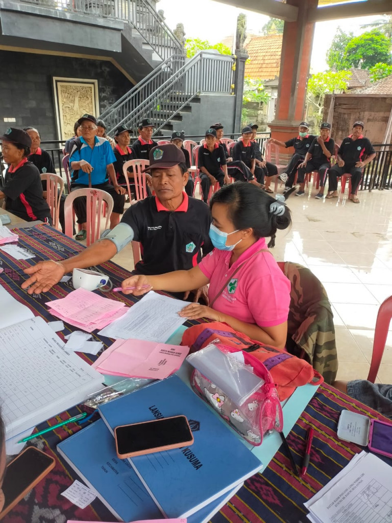 Kegiatan UPTD. Puskesmas Abiansemal I, Rabu 13 September 2023