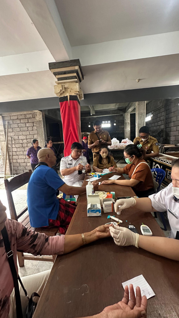 Kegiatan UPTD. Puskesmas Abiansemal I, Senin 15 April 2025