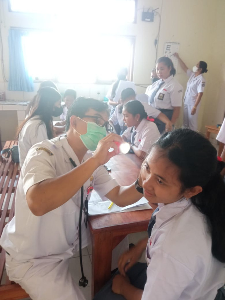 Kegiatan UPTD. Puskesmas Abiansemal I, Senin 25 September 2023
