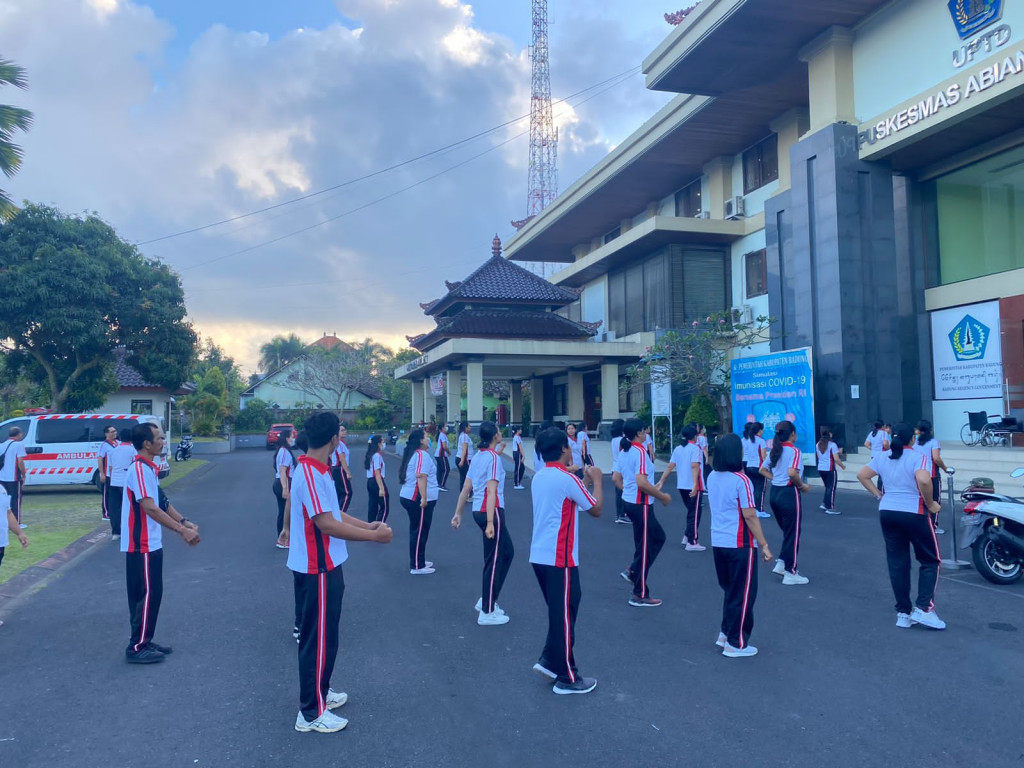 Kegiatan UPTD. Puskesmas Abiansemal I, Jumat 09 Juni 2023