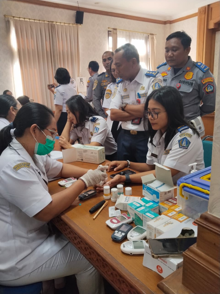 Kegiatan UPTD. Puskesmas Abiansemal I, Senin 8 Juni 2026