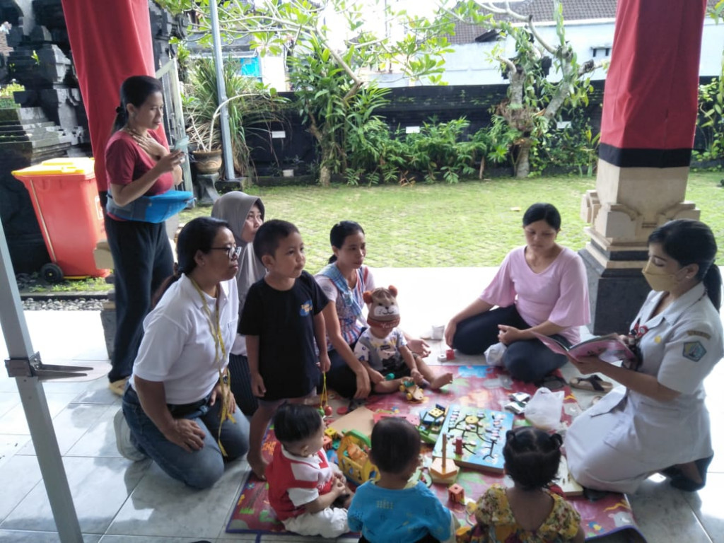 Kegiatan UPTD. Puskesmas Abiansemal I, Senin 10 April 2023