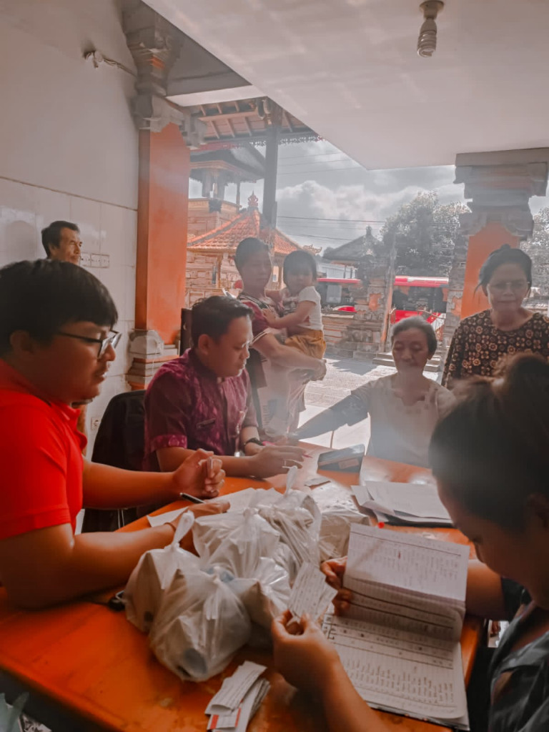 Kegiatan UPTD. Puskesmas Abiansemal I, Senin 2 Oktober dan Selasa 3 Oktober 2023