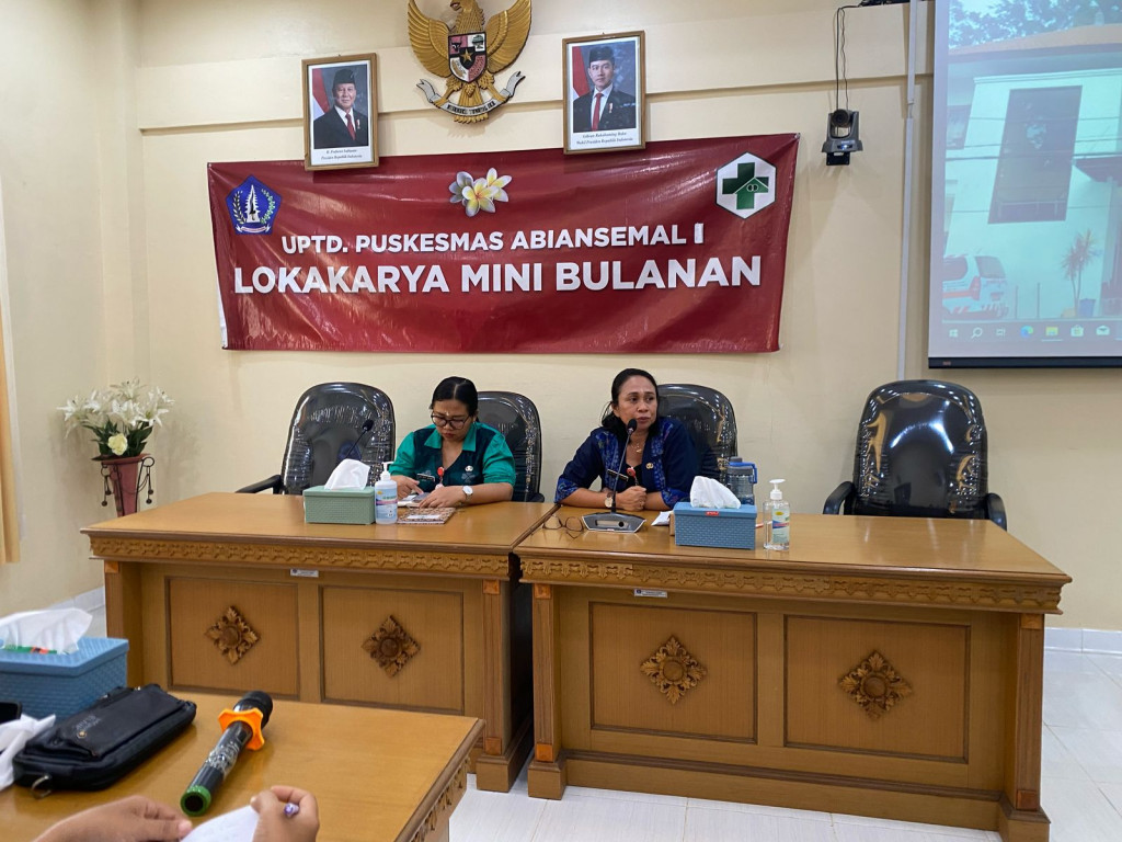 Kegiatan UPTD. Puskesmas Abiansemal I, Selasa 12 Agustus 2025