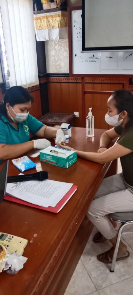 Kegiatan UPTD. Puskesmas Abiansemal I, Sabtu 28 Oktober 2023