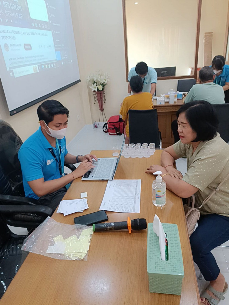 Kegiatan UPTD. Puskesmas Abiansemal I, Jumat 10 Januari dan Sabtu 11 Januari 2025