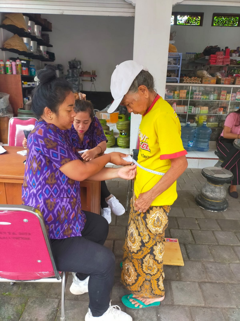 Kegiatan UPTD. Puskesmas Abiansemal I, Jumat 08 Desember 2023