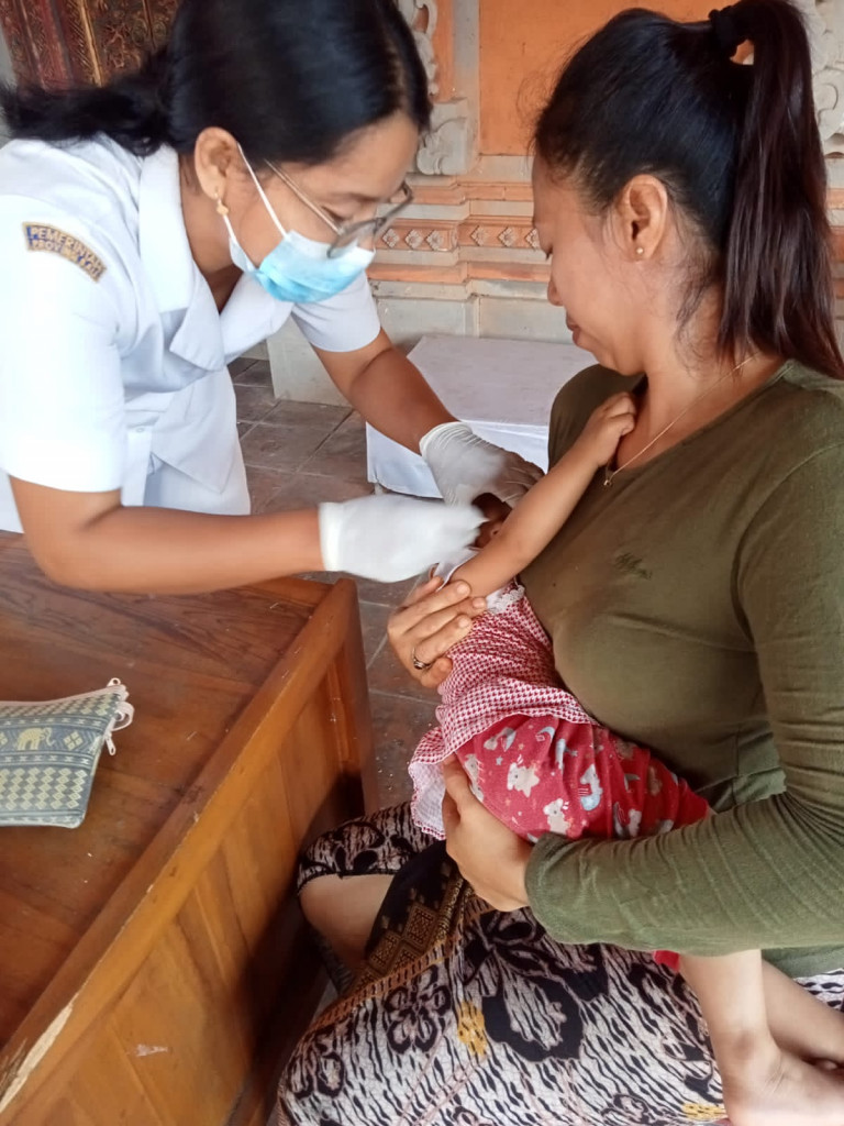 Kegiatan UPTD. Puskesmas Abiansemal I, Senin 09 Oktober 2023