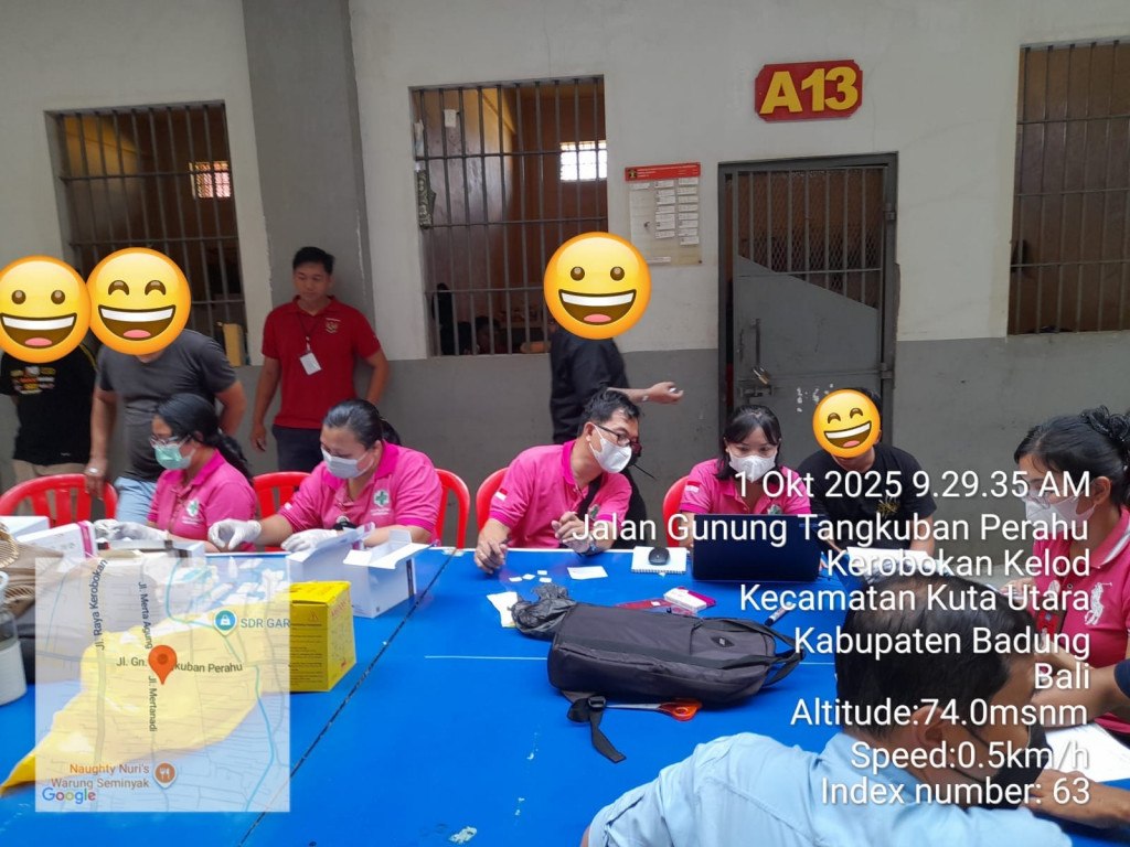 Kegiatan UPTD. Puskesmas Abiansemal I, Rabu 1 Oktober 2025