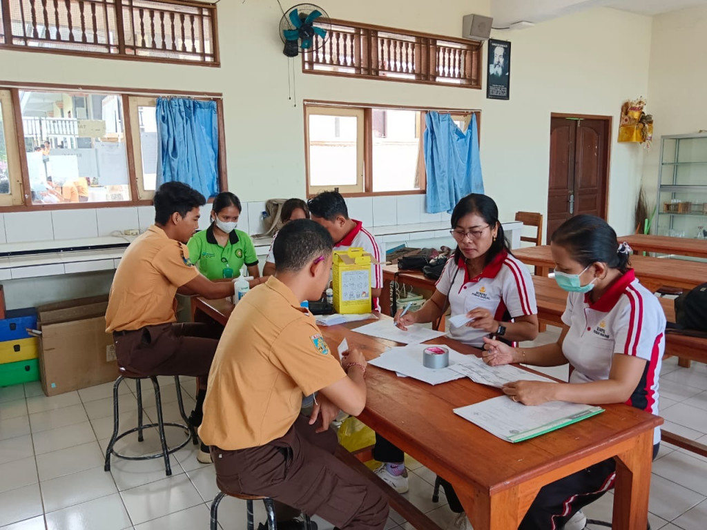 Kegiatan UPTD. Puskesmas Abiansemal I, Jumat 15 Maret 2024