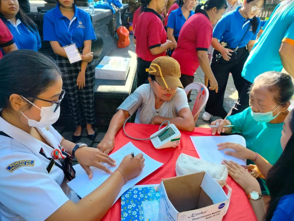 Kegiatan UPTD. Puskesmas Abiansemal I, Senin 19 Februari 2024