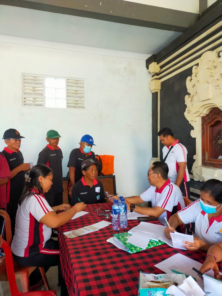 Kegiatan UPTD. Puskesmas Abiansemal I, Jumat 09 Februari 2024