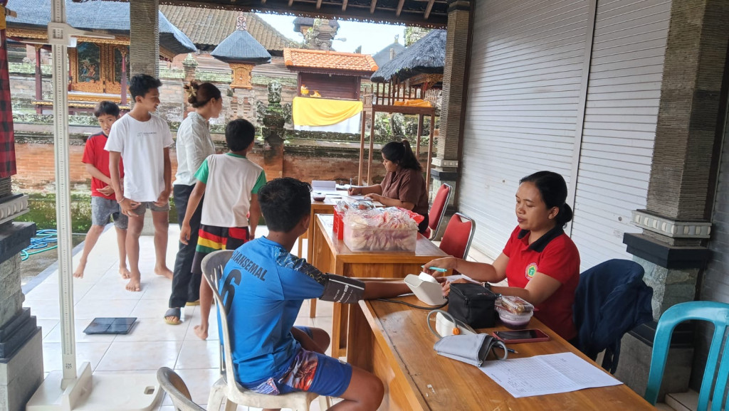 Kegiatan UPTD. Puskesmas Abiansemal I, Senin 6 Januari 2025