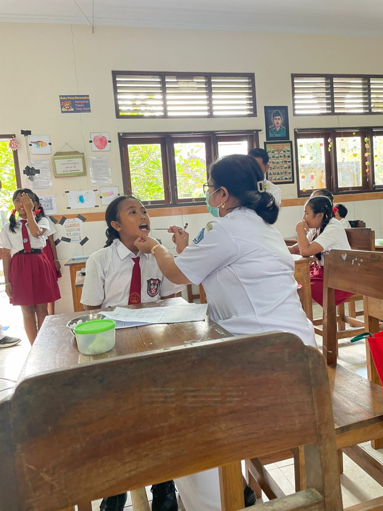 Kegiatan UPTD. Puskesmas Abiansemal I, Senin 01 April 2024