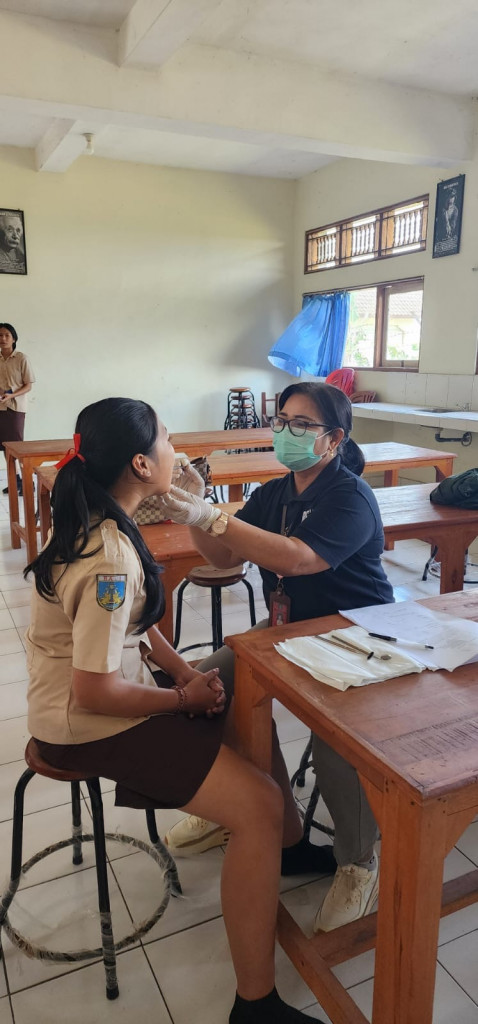 Kegiatan UPTD. Puskesmas Abiansemal I, Jumat 23 Agustus 2024