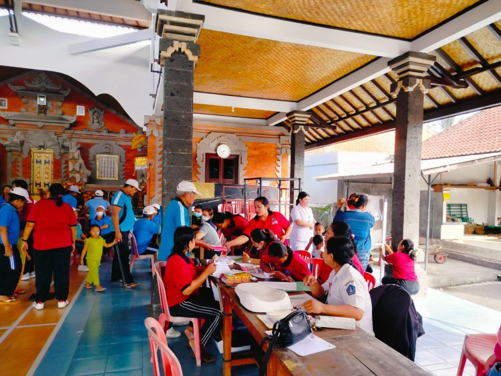 Kegiatan UPTD. Puskesmas Abiansemal I, Senin 25 Maret 2024