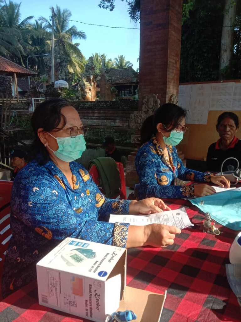 Kegiatan UPTD. Puskesmas Abiansemal I, Senin 17 April 2023