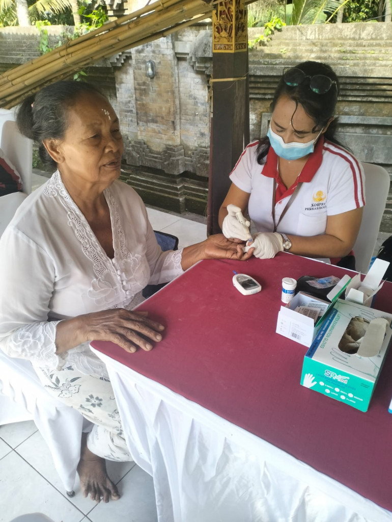 Kegiatan UPTD. Puskesmas Abiansemal I, Jumat 25 Agustus 2023