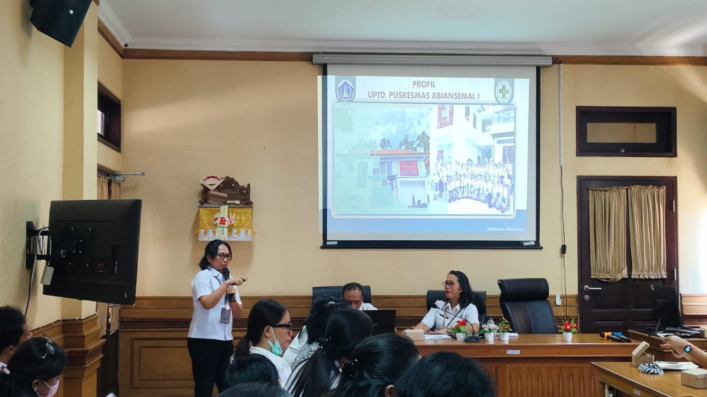 Kegiatan UPTD. Puskesmas Abiansemal I, Rabu 30 Oktober 2024