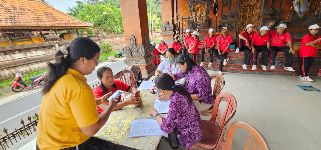 Kegiatan UPTD. Puskesmas Abiansemal I, Senin 15 Januari 2023