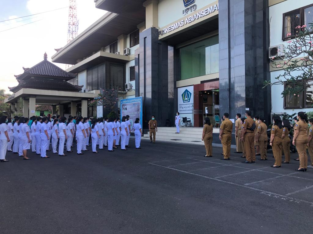 Kegiatan UPTD Puskesmas Abiansemal I, Senin 19 September 2022