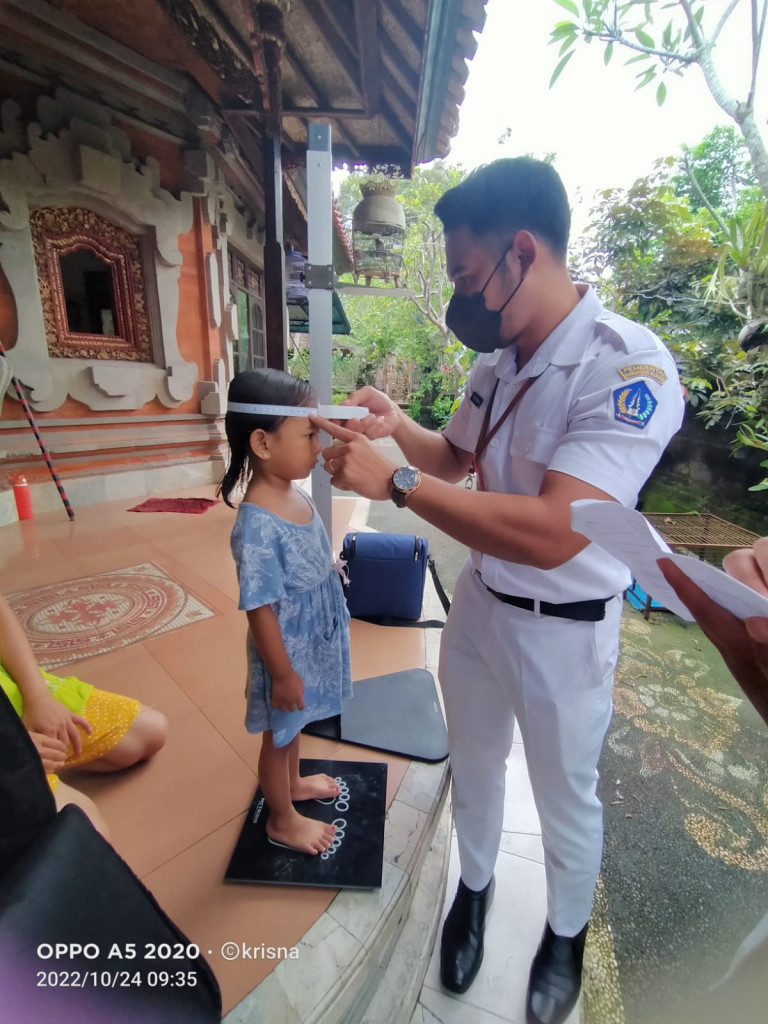 Kegiatan UPTD Puskesmas Abiansemal I, Senin 24 Oktober 2022