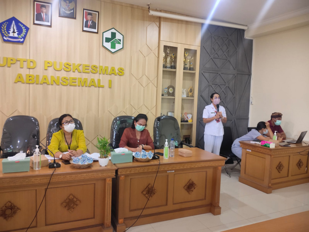 Kegiatan UPTD Puskesmas Abiansemal I, Rabu 26 Dan Kamis 27 Oktober 2022