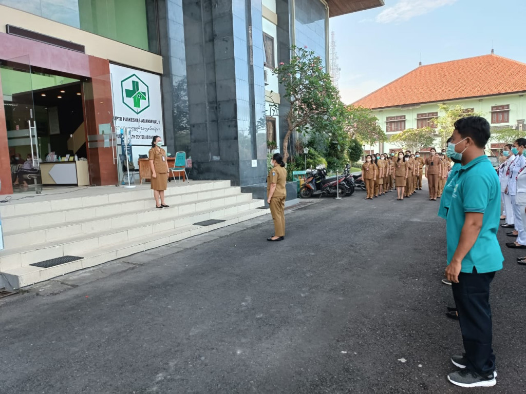 Kegiatan UPTD Puskesmas Abiansemal I, Minggu 30 Oktober Dan Senin 31 Oktober 2022