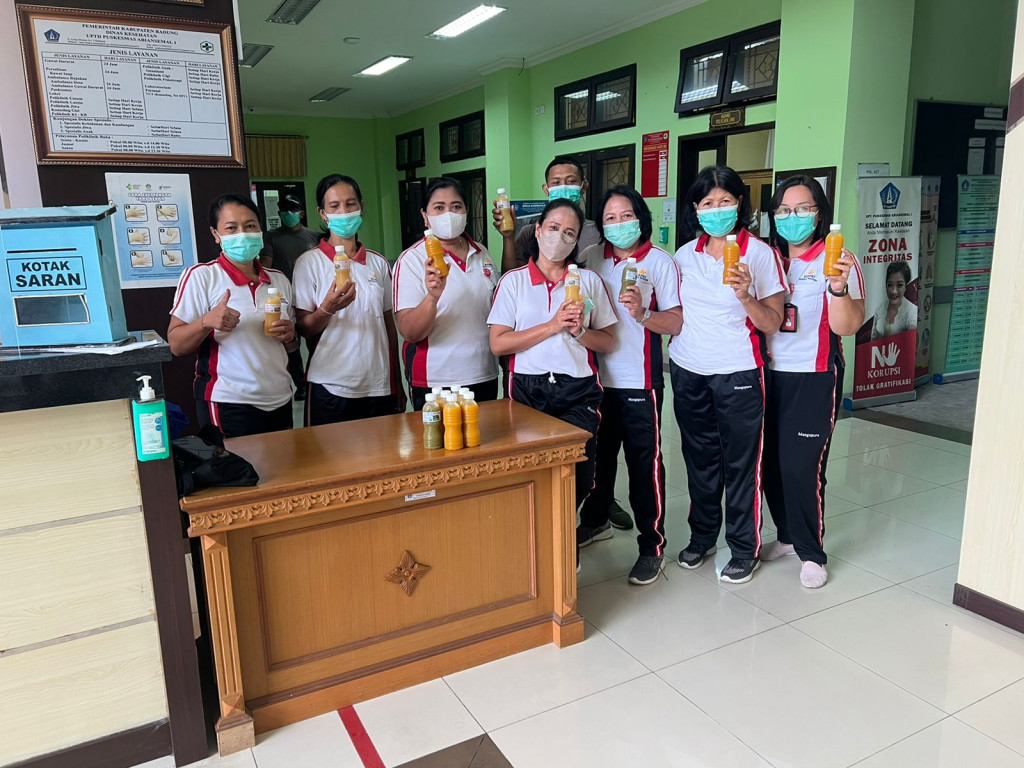 Kegiatan UPTD Puskesmas Abiansemal I, Jumat 30 Desember 2022 dan Sabtu 31 Desember 2022