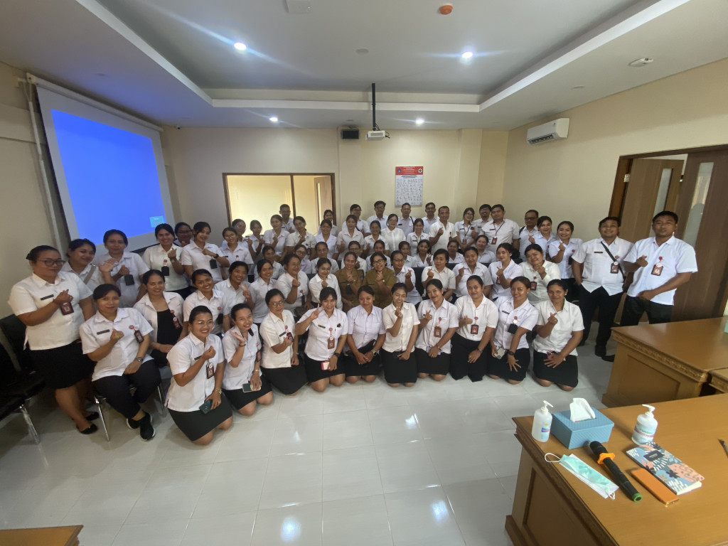 Kegiatan UPTD. Puskesmas Abiansemal I, Senin 22 April 2024