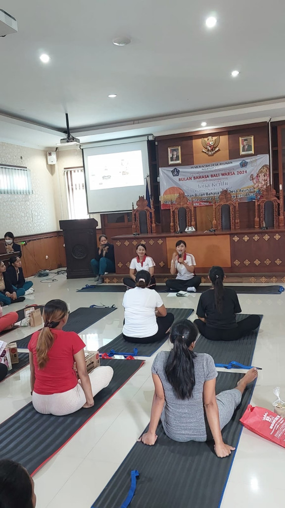 Kegiatan UPTD. Puskesmas Abiansemal I, Jumat 23 Februari 2024