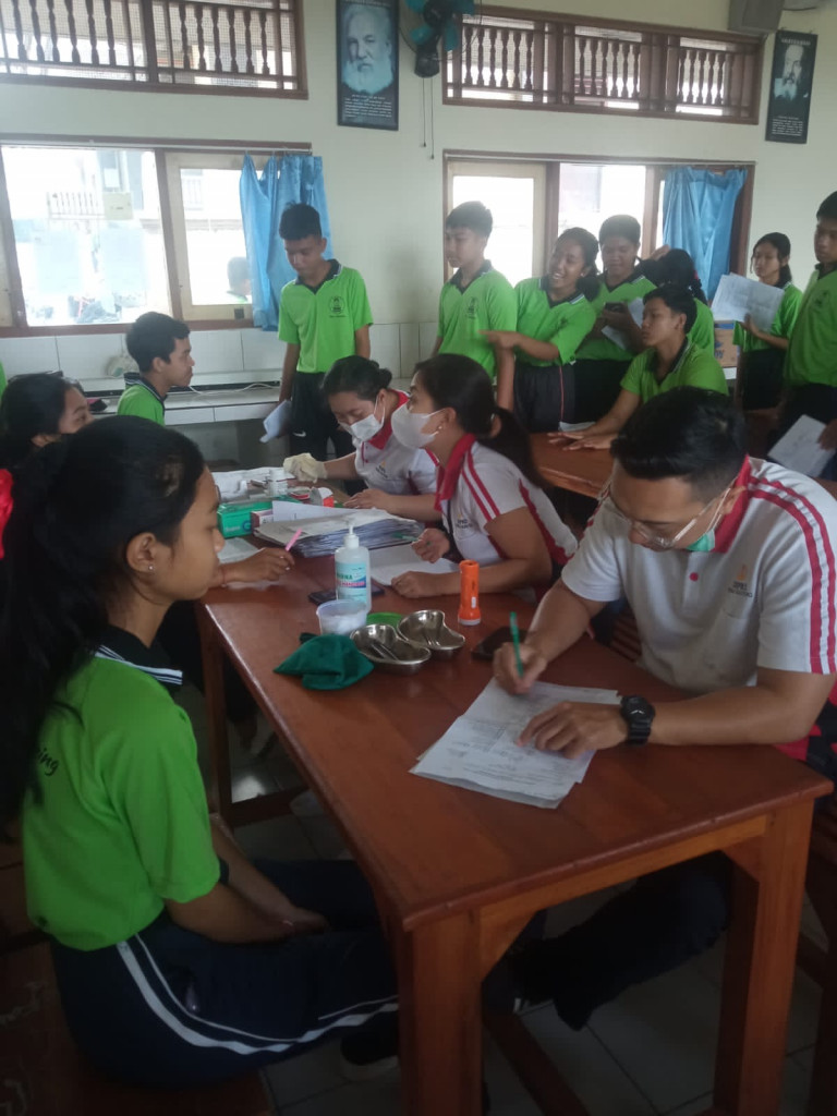 Kegiatan UPTD. Puskesmas Abiansemlal I, Jumat 22 September 2023