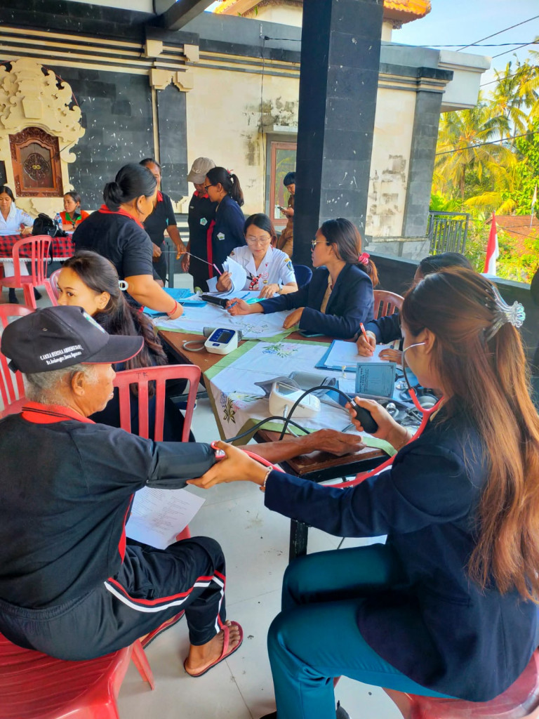 Kegiatan UPTD. Puskesmas Abiansemal I, Senin 18 Maret 2024