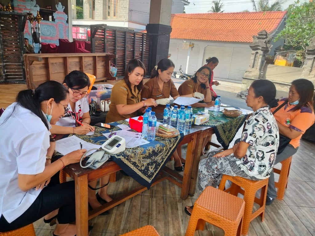 Kegiatan UPTD. Puskesmas Abiansemal I, Senin 22 Juli 2024