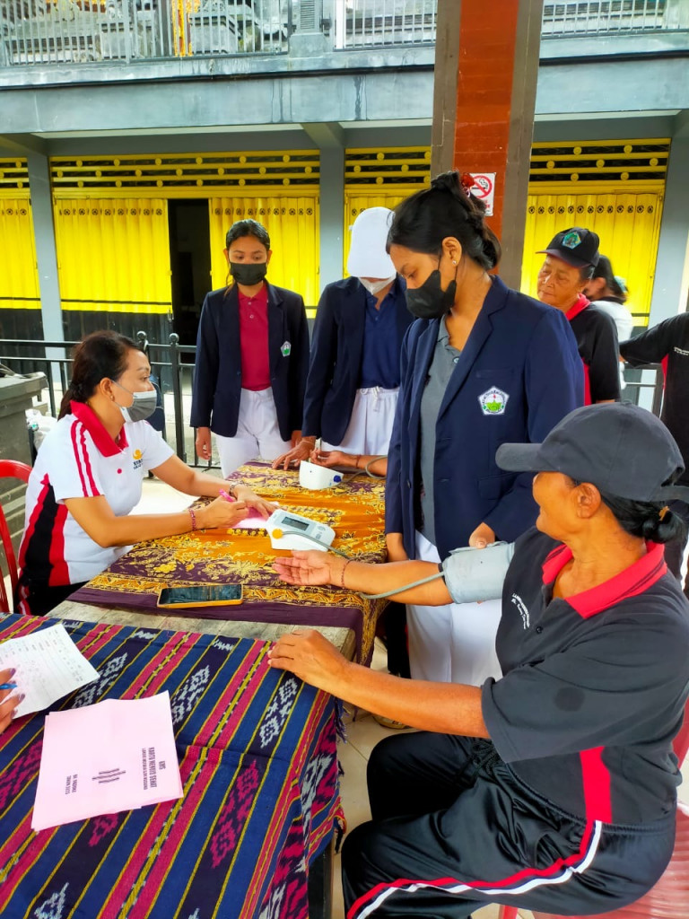 Kegiatan UPTD. Puskesmas Abiansemal I, Jumat 15 Desember 2023