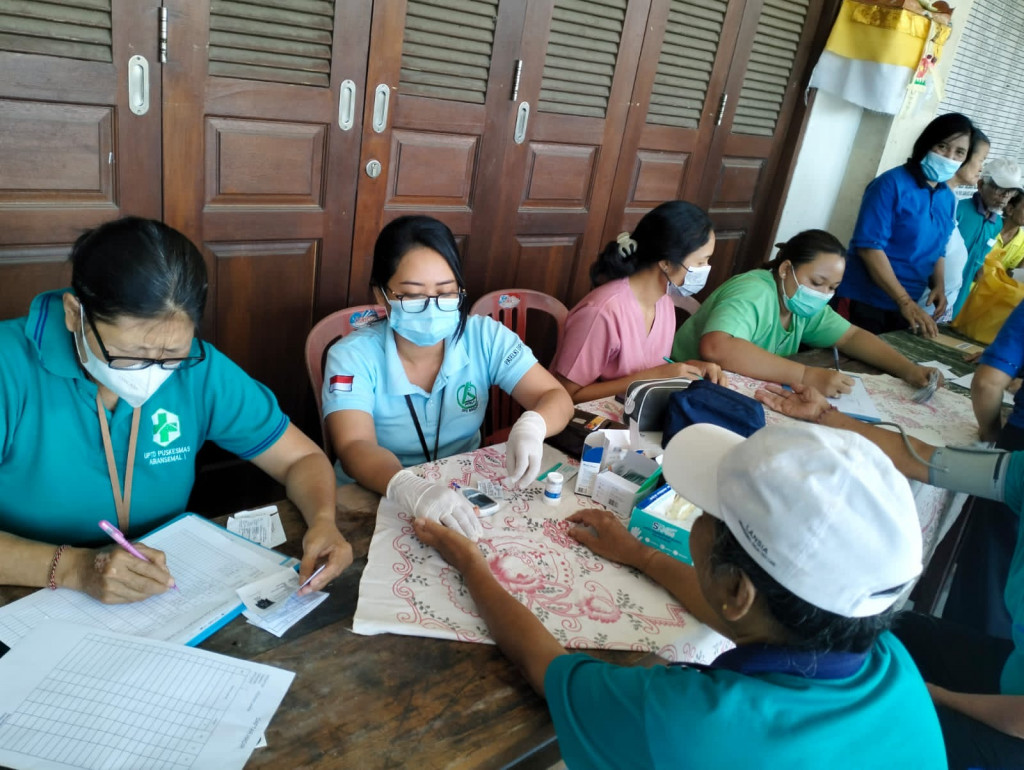 Kegiatan UPTD. Puskesmas Abiansemal I, Sabtu 09 Desember 2023