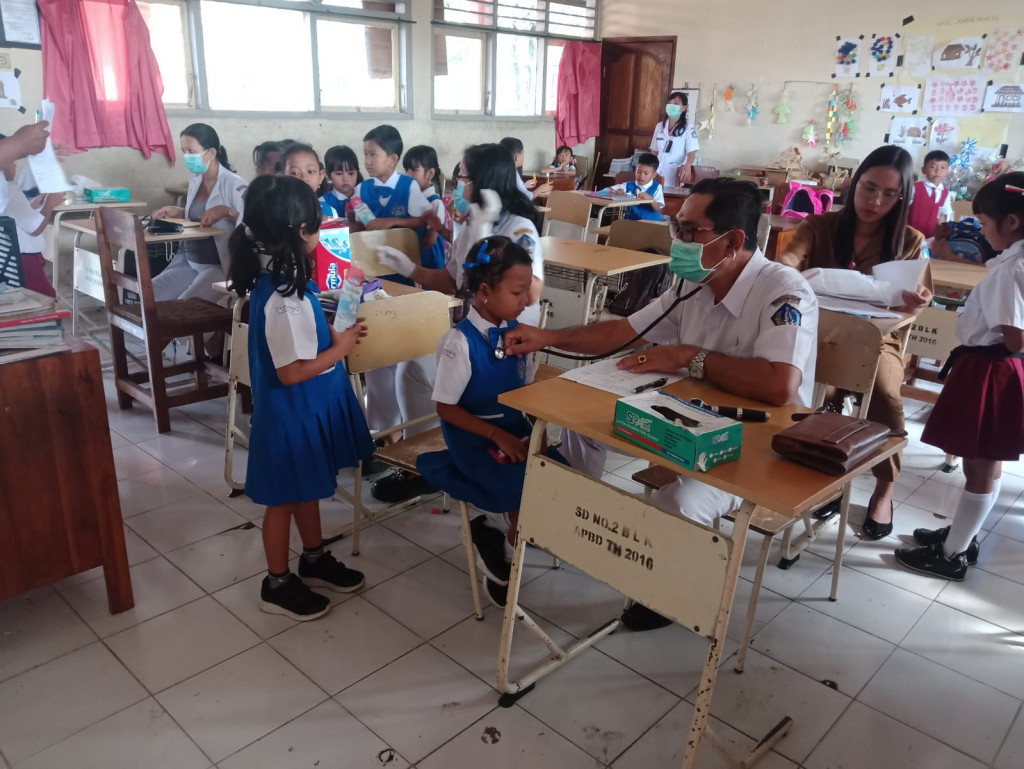 Kegiatan UPTD. Puskesmas Abiansemal I, Senin 24 Juli 2023