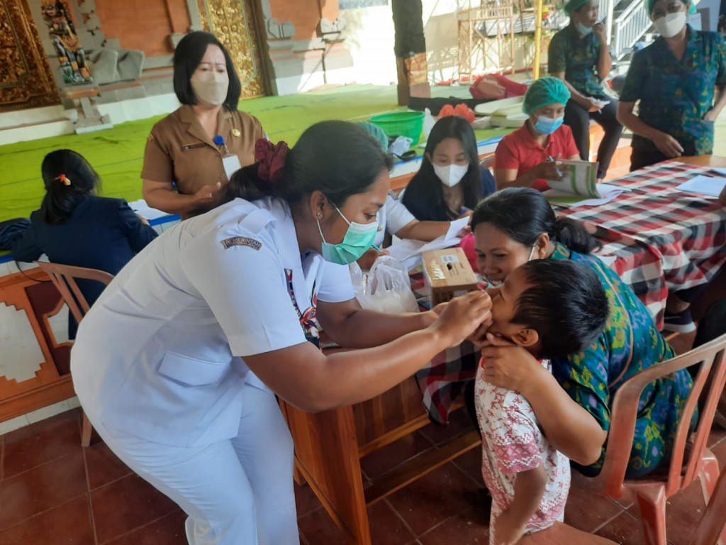 KEGITAN UPTD PUSKESMAS ABIANSEMAL I PADA HARI SENIN 15 AGUSTUS 2022