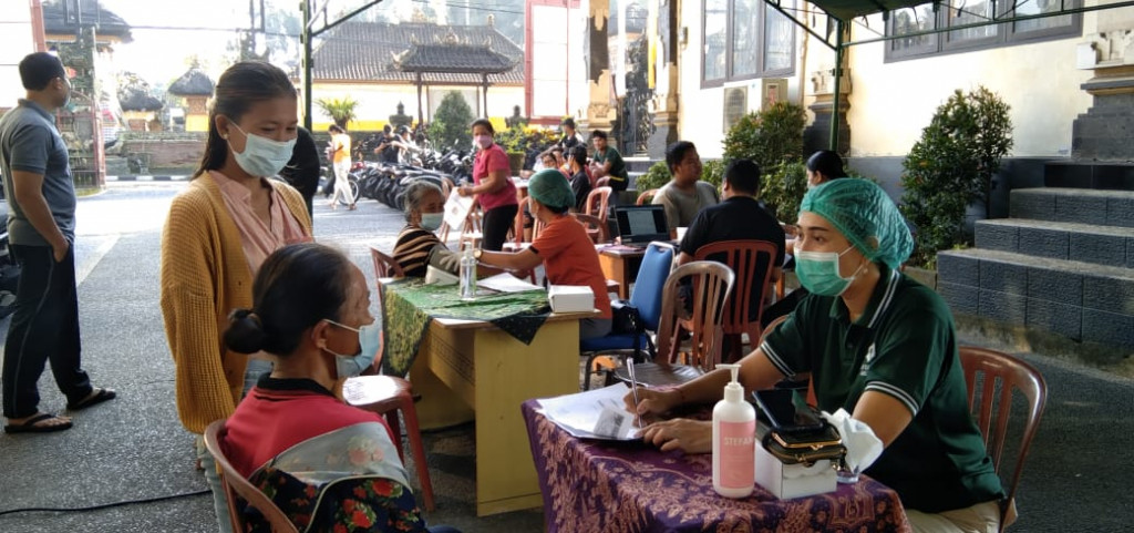 KEGIATAN UPTD PUSKESMAS ABIANSEMAL 1 PADA HARI MENGGU 31 JULI 2022