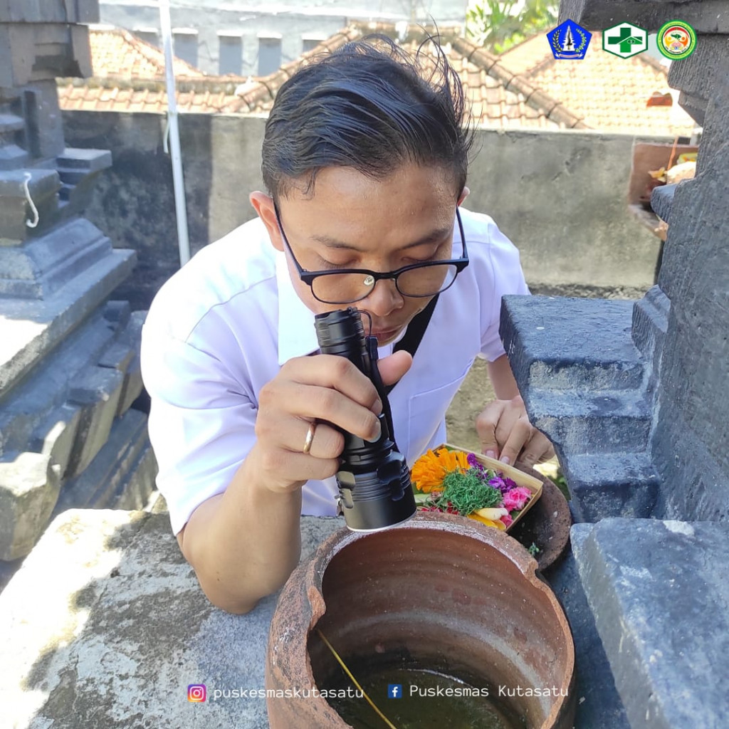 SURVEY JENTIK NYAMUK DI LINGKUNGAN BR ABIANBASE KUTA